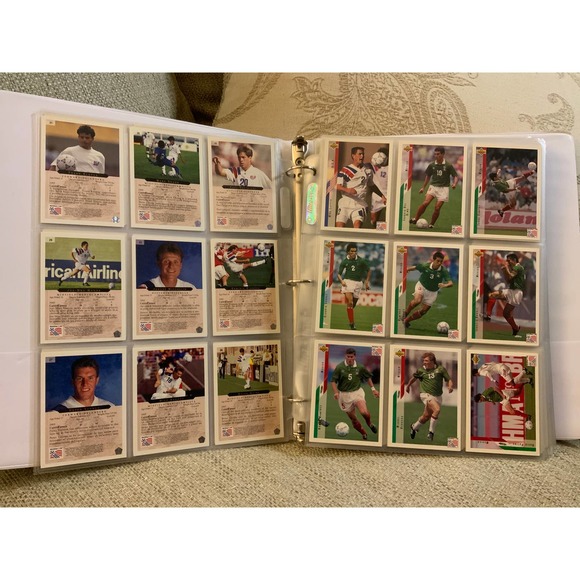 1994 Upper Deck World Cup USA Contenders Complete Set Cards #1-330 - Mia Hamm RC - Picture 12 of 14